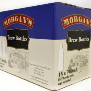 PET Bottles 15 x 750ml Plastic Tallies 'Morgans'