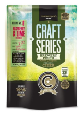 Raspberry & Lime Cider - Mangrove Jacks Craft Series 1