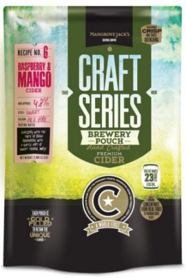 Raspberry & Mango Cider - Mangrove Jacks Craft Series 1