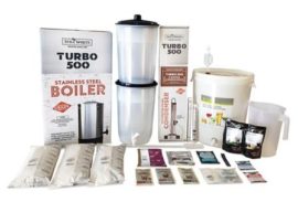Turbo 500 STAINLESS Condenser + Equipment Starter Kit 1