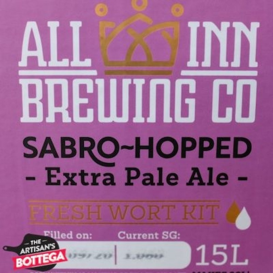 Fresh Wort Kit - Sabro Hopped Extra Pale Ale (All Inn Brewing Co) 8