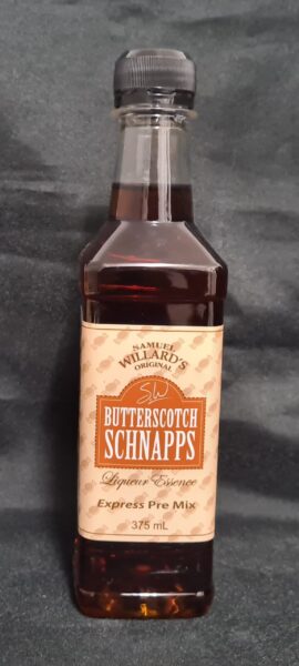 Butterscotch Schnapps - Pre Mixed (Samuel Willards) 1