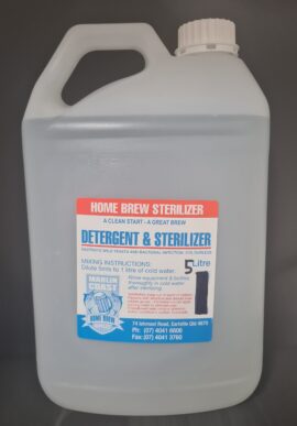 Detergent & Sterilizer 5 litre - Marlin Coast Home Brew 1