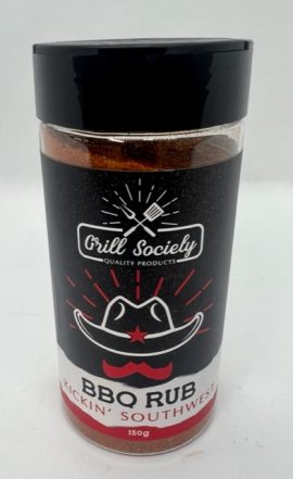 Grill Society Kickin' Southwest BBQ Rub - 150g. 1