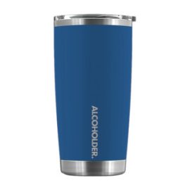 Alcoholder 5 O'Clock stainless Vacuum Insulated Tumbler - Storm Blue 1