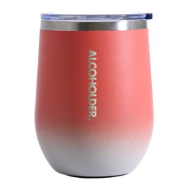 Alcoholder Stemless Vacuum Insulated Wine Tumbler - Firefly 1