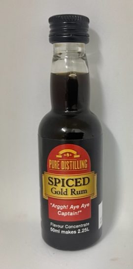 Spiced Gold Rum (Pure Distilling) 1